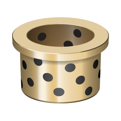 Bowman Oilless® Flanged Bearings