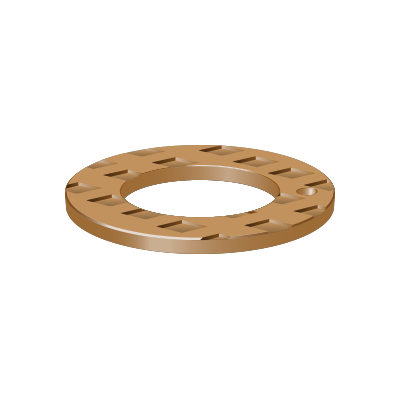 Bronze Wrapped Washers From Bowman